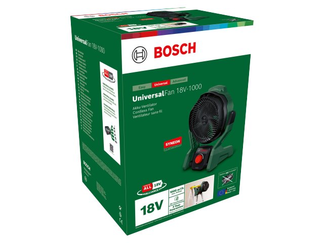 Akumulatorski ventilator Bosch UniversalFan 18V-1000, 06039E1001